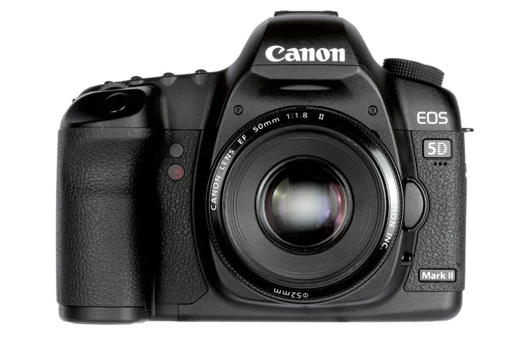 Canon EOS 5D Mark II with 50mm f1.8 lens