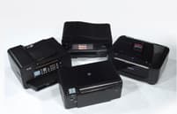 4 black cased photo printer ink cartridges