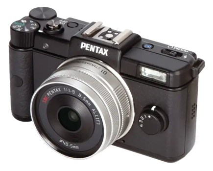 Pentax Q with lens. Image credit: AP