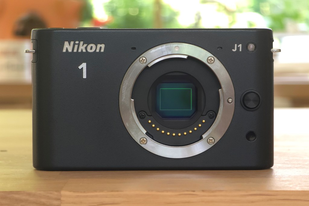 Nikon 1 J1 with 1inch sensor. Photo Joshua Waller