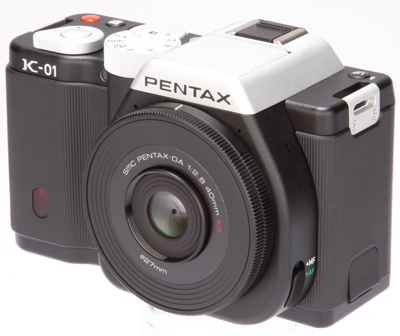 Pentax K-01 with 40mm XS lens