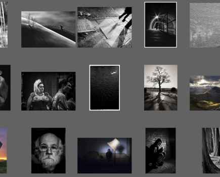 15 images on a dark grey background from the March forum shortlist