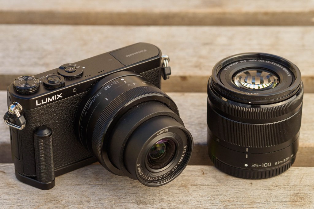 Panasonic Lumix GM1 with 12-32mm and 35-100mm lens. Photo Andy Westlake