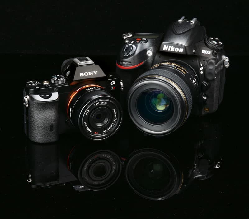 Nikon D800E vs Sony Alpha 7R - Camera comparison test - Amateur