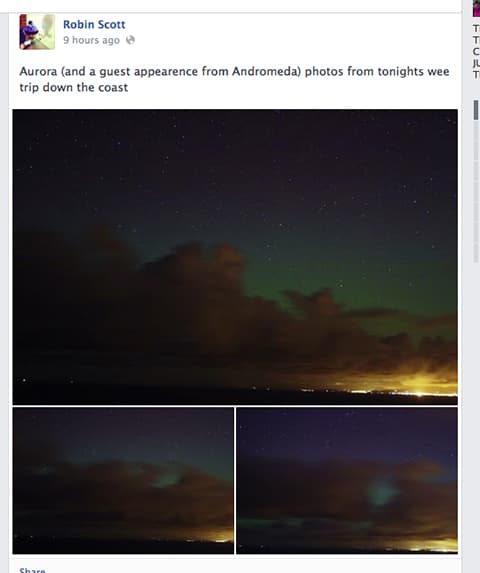 Amateur Photographer Reader Captures Northern Lights Amateur Photographer