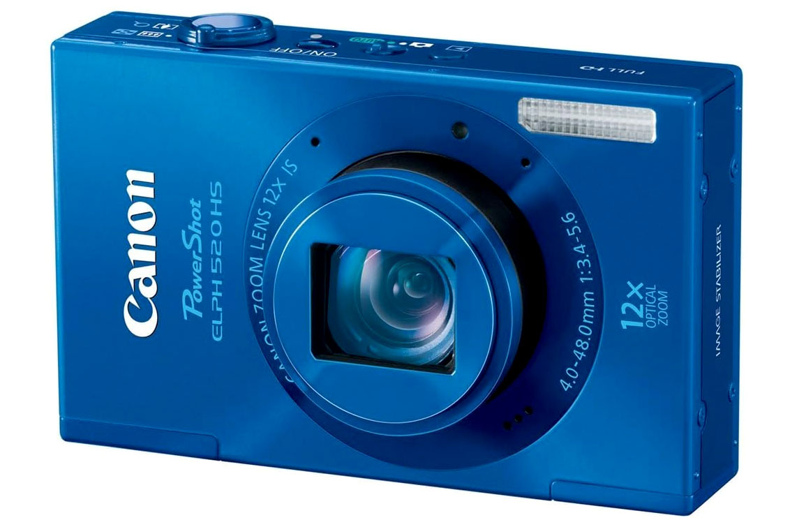Canon IXUS 500 HS / Canon PowerShot ELPH 520 HS. Image: Canon