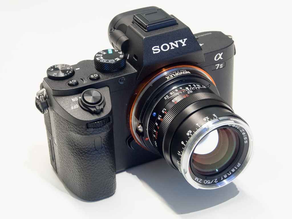 Sony Alpha 7 II with Zeiss lens