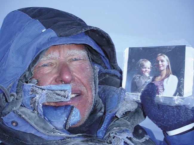 Alan Hinkes is an expert in mountain photography