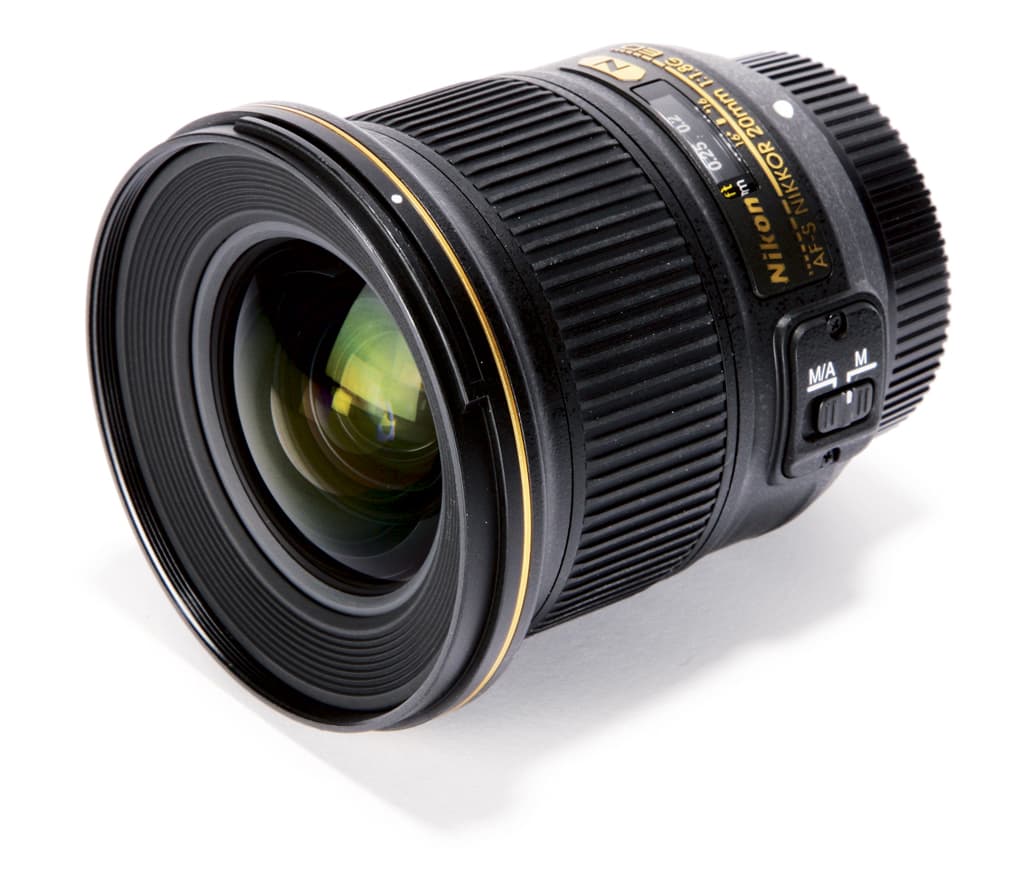 【安い大得価】AF-S NIKKOR 20mm F1.8G ED美品 レンズ(単焦点)