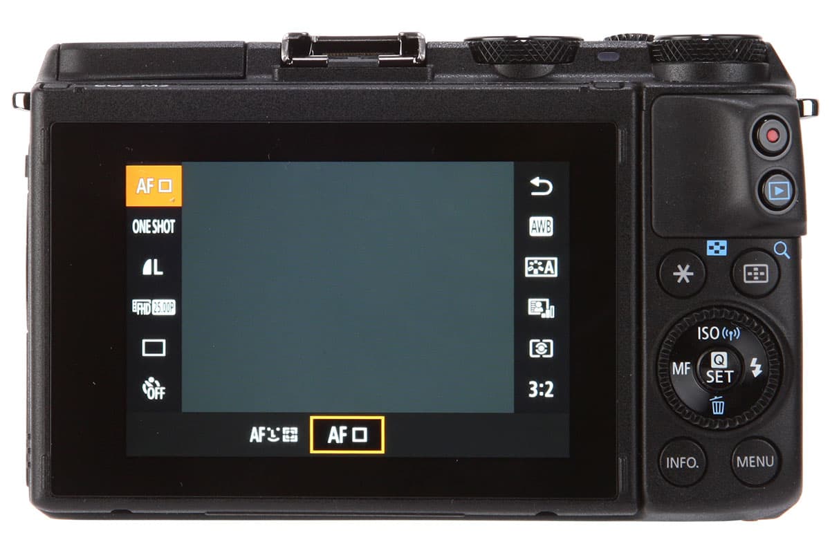 Canon EOS M3 Q-menu