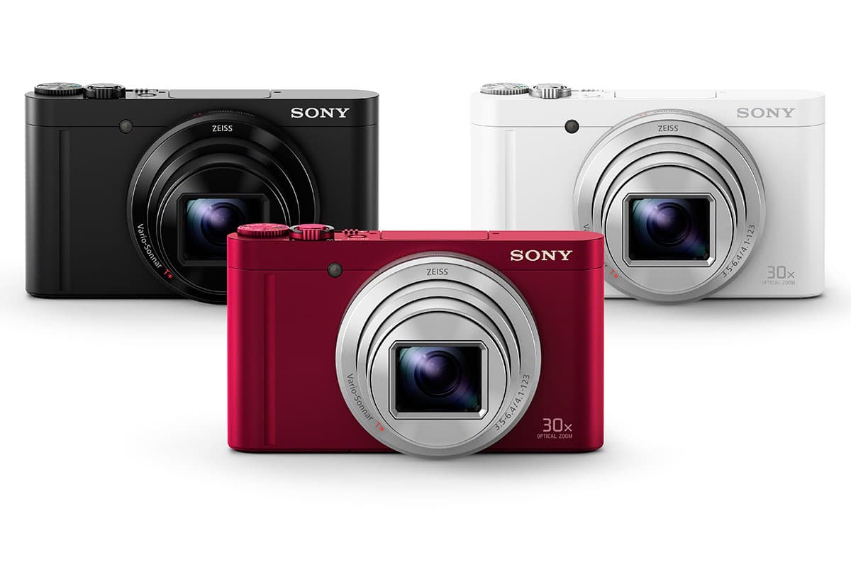 Sony WX500 colours