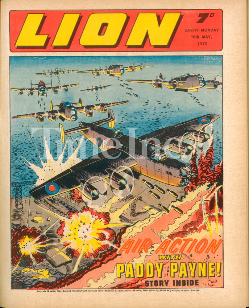 Lion 16/5/70 Air Action with Paddy Payne.