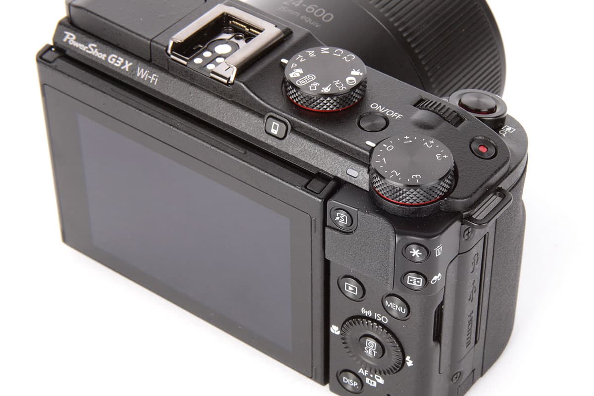 Canon G3 X controls