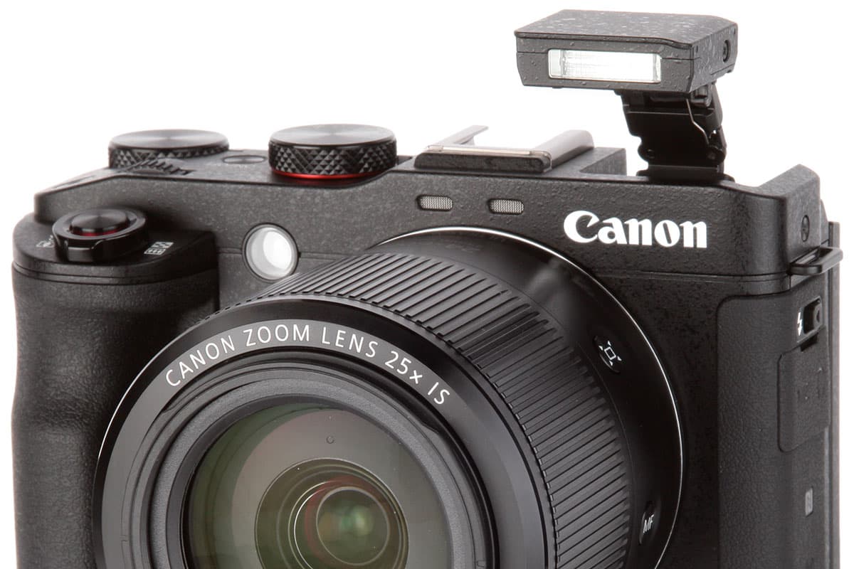 Canon G3 X flash up