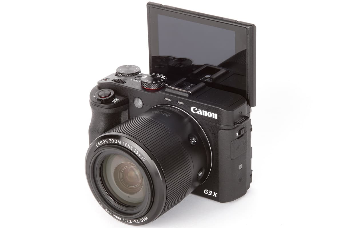 Canon G3 X selfie screen