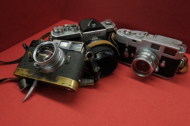Philip Jones Griffiths cameras by Simon Evans