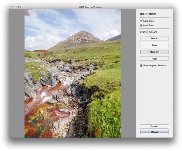 HDR Photomerge