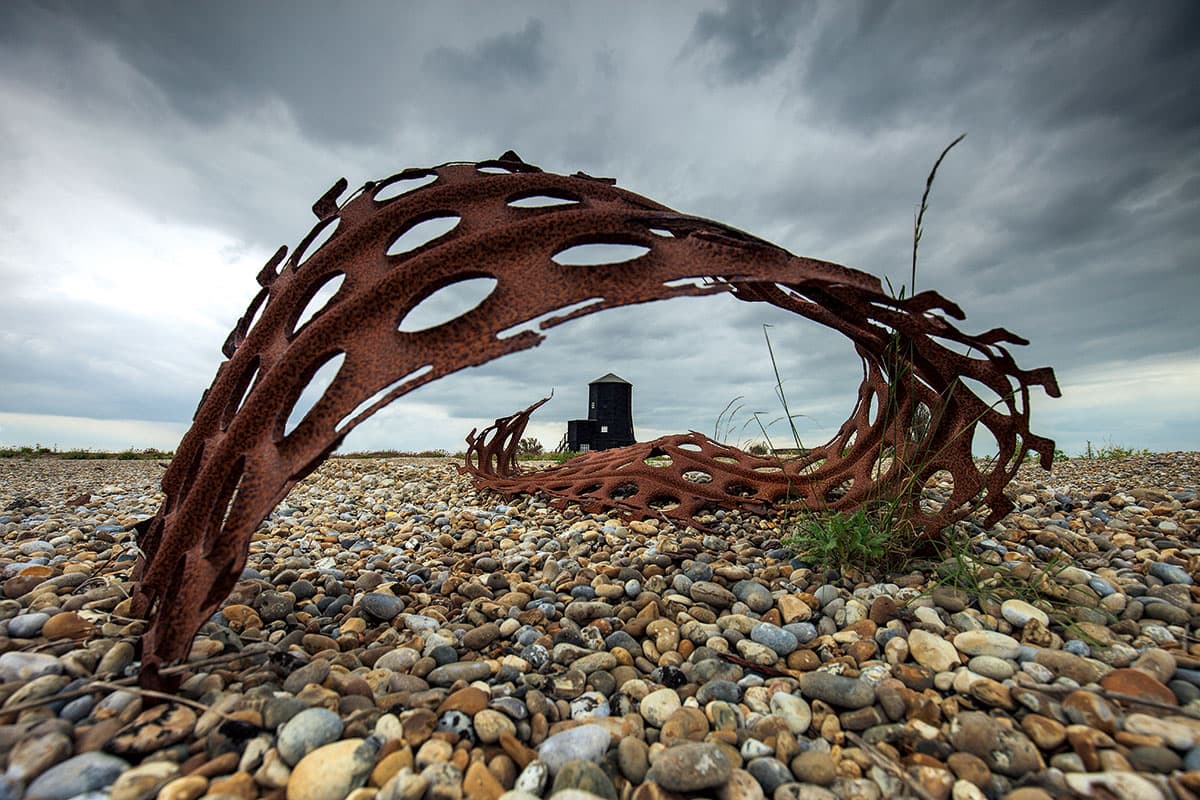 Orford Ness and its fascinating history creates a mix of man-made relics in a wild landscape