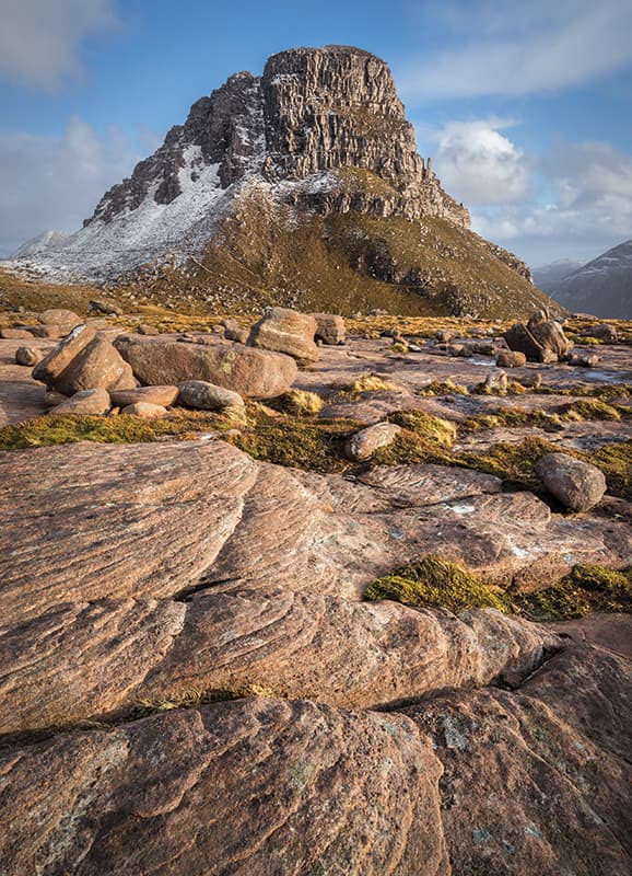 Western face of Stac Pollaidh