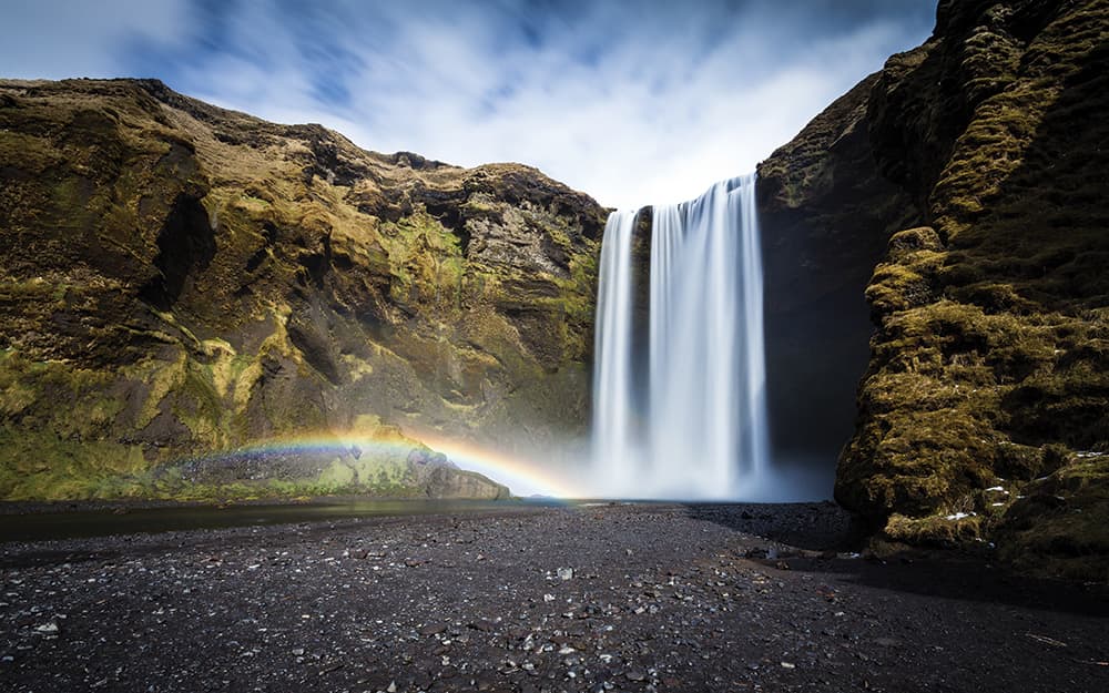 Matt Parry Iceland waterfall