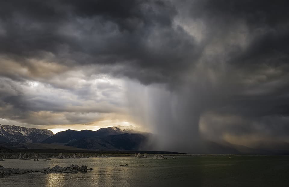 Mono Lake Storm