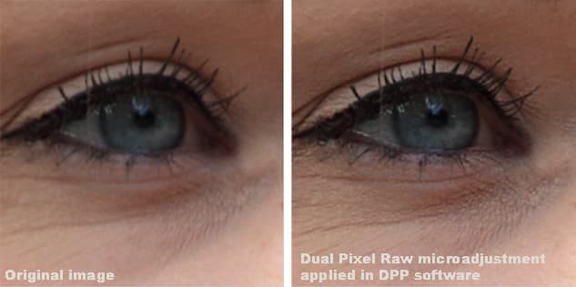 dual-pixel-raw before after