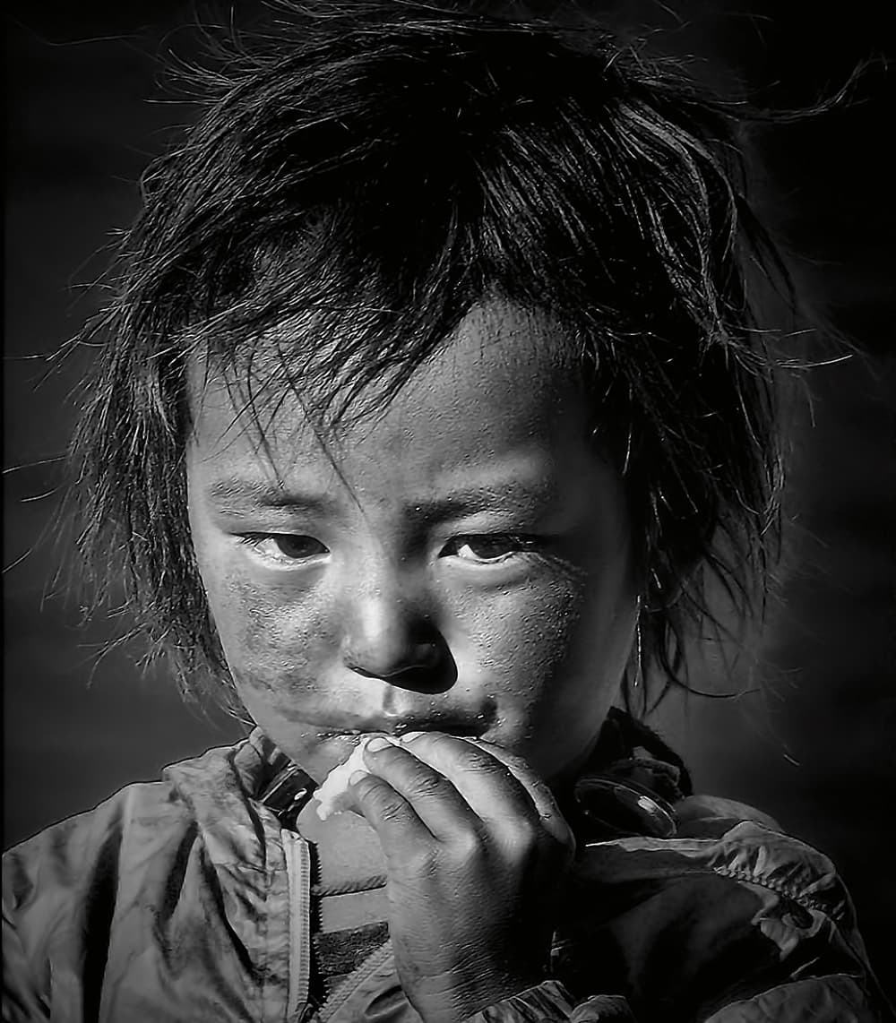 Richard Hainsworth Tibetan boy