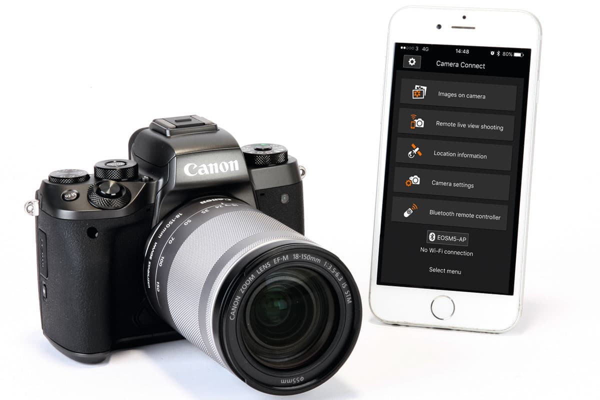 Canon Camera Connect offers a useful range of functions