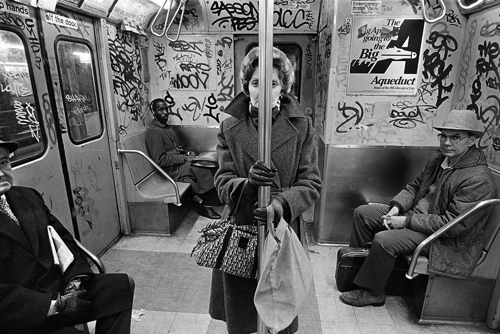 Richard Sadler grafitti covered subway train