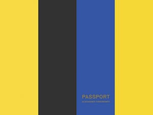 Passport front cover
