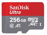 256GB SanDisk Ultra microSDXC UHS-I card, Premium Edition