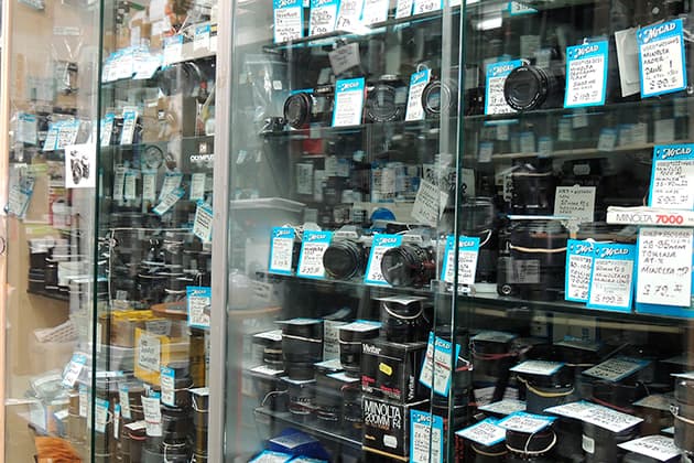 Buying pre-owned camera equipment
