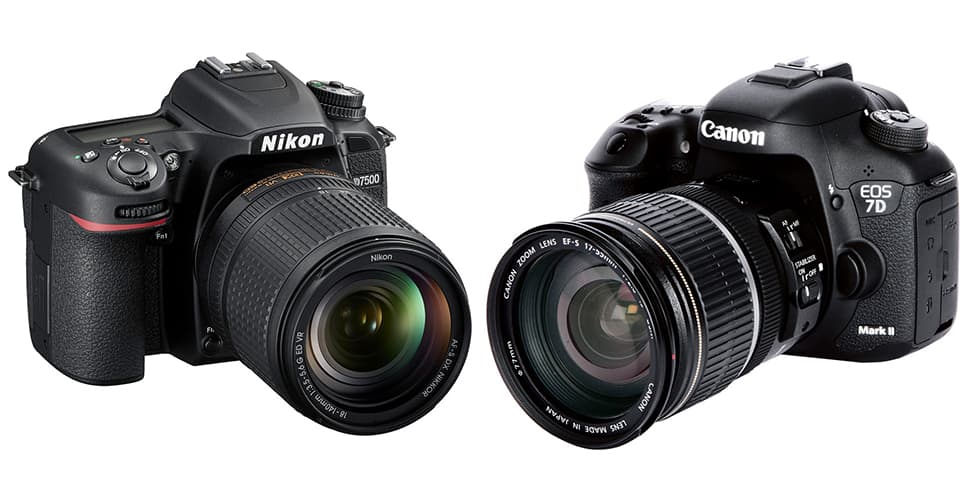 D7500 vs Canon 7D