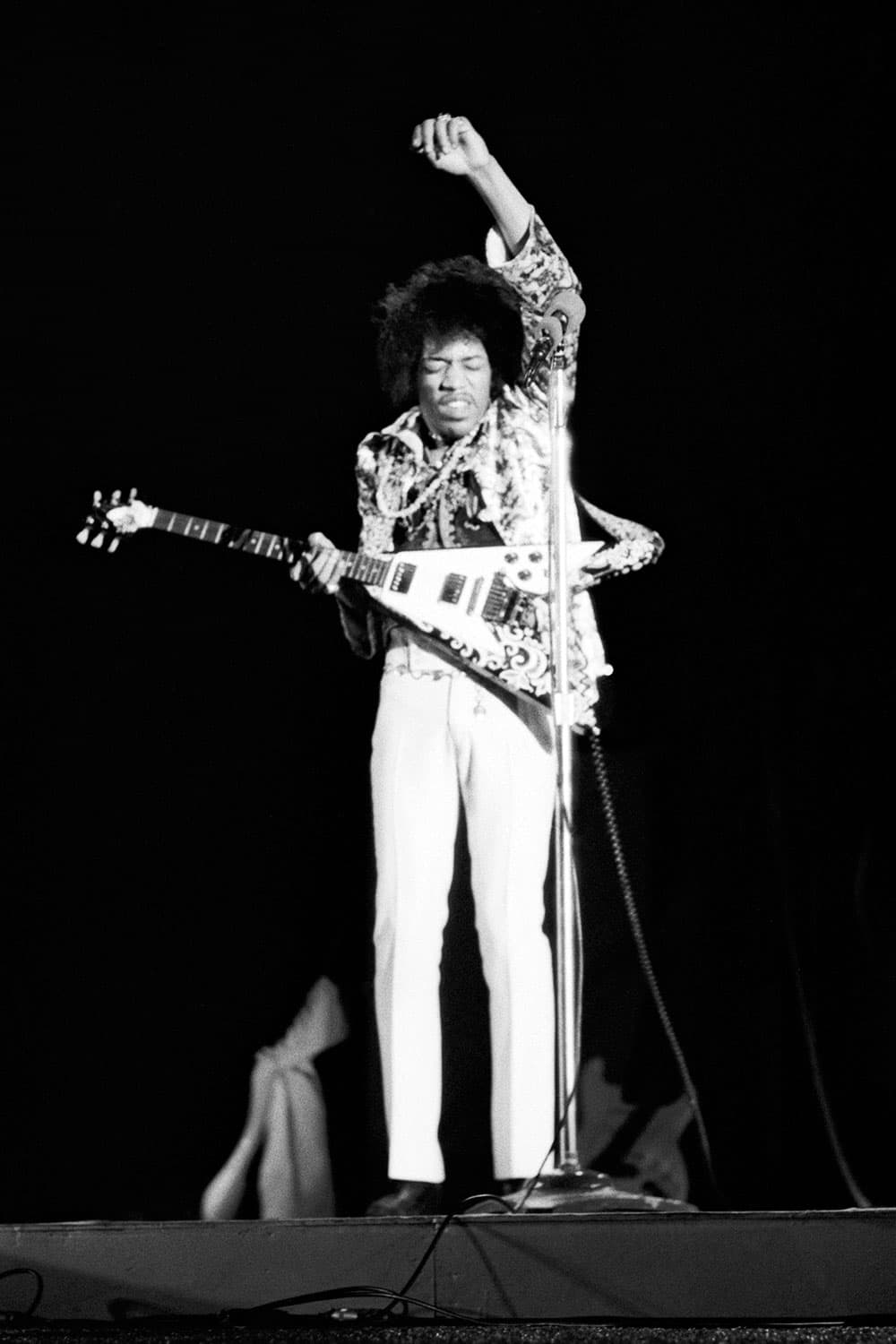 Ed Caraeff Jimi Hendrix Hollywood Bowl 1967