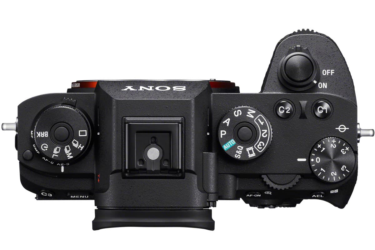 Sony A9 - Top