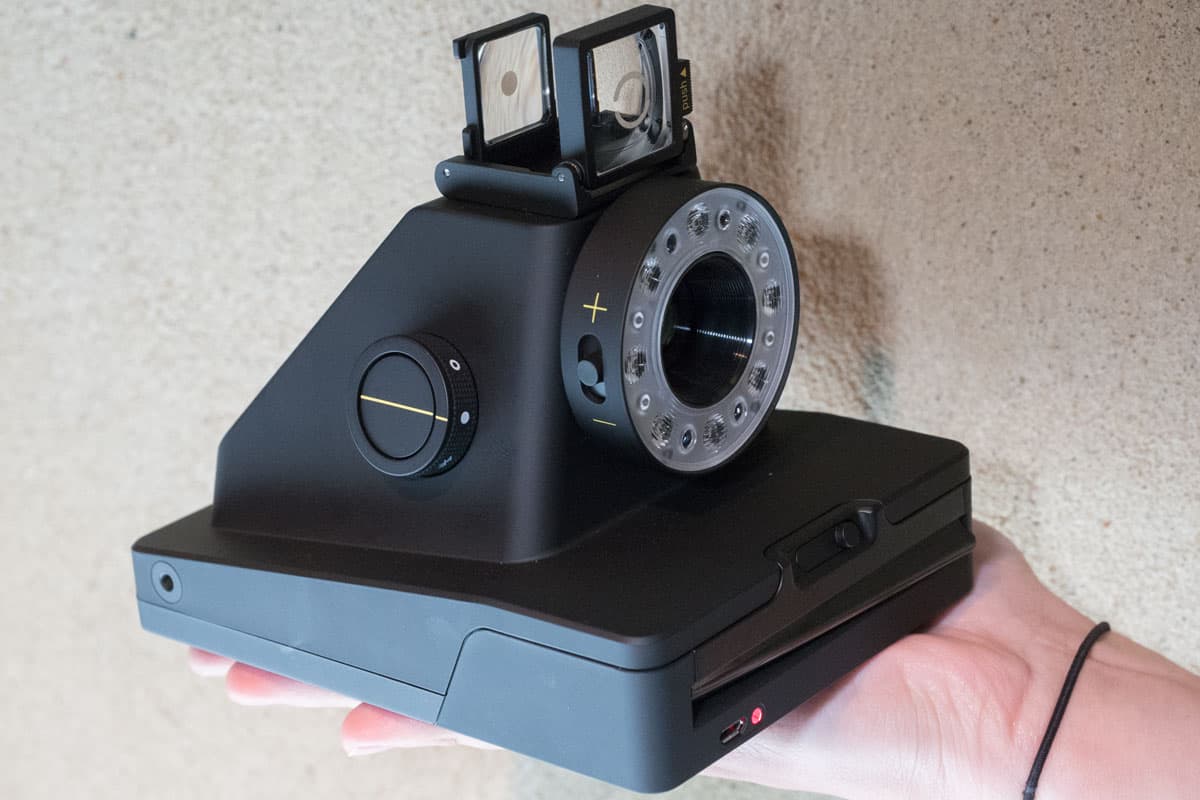 The I-1's profile echoes classic Polaroid cameras but it's a very different design