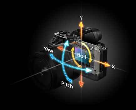lose your tripod 5-axis image stabilisation