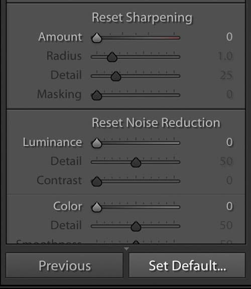 lightroom tips tip20 Change the defaults