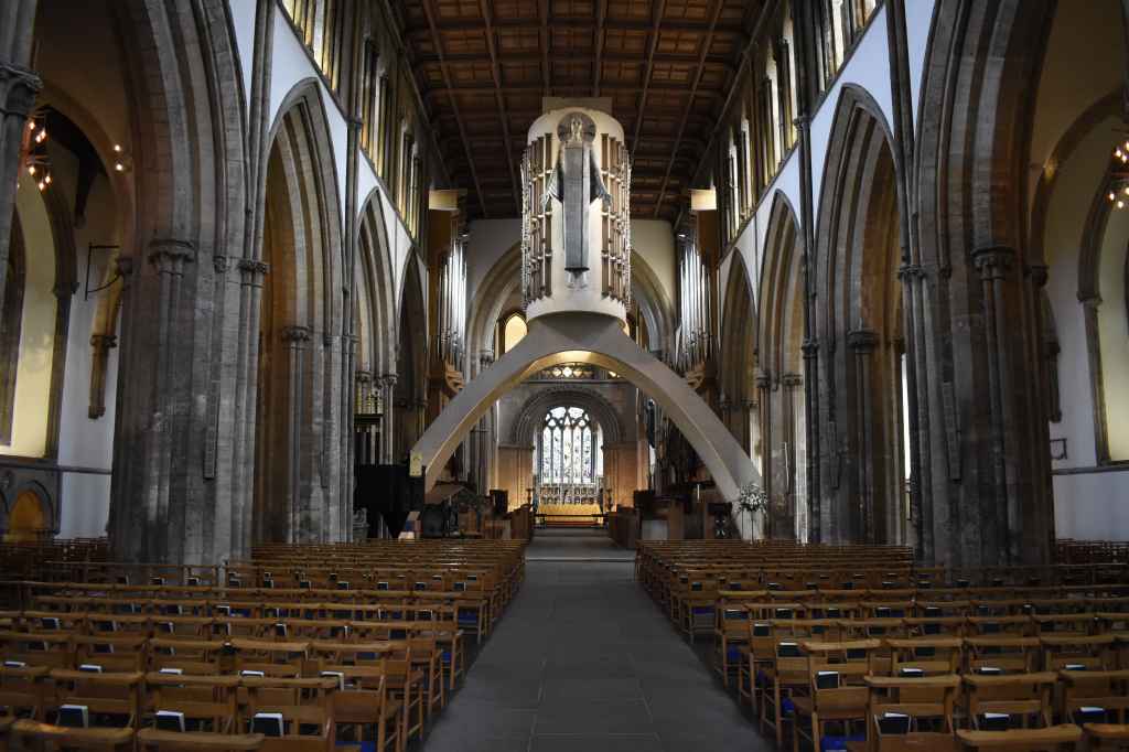 Nikon D5600 sample image church interior,