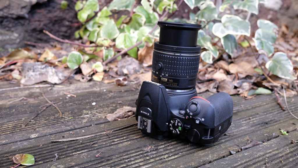 Nikon D5600 with the 18-55mm f/3.5 – 5.6G VR kit lens
