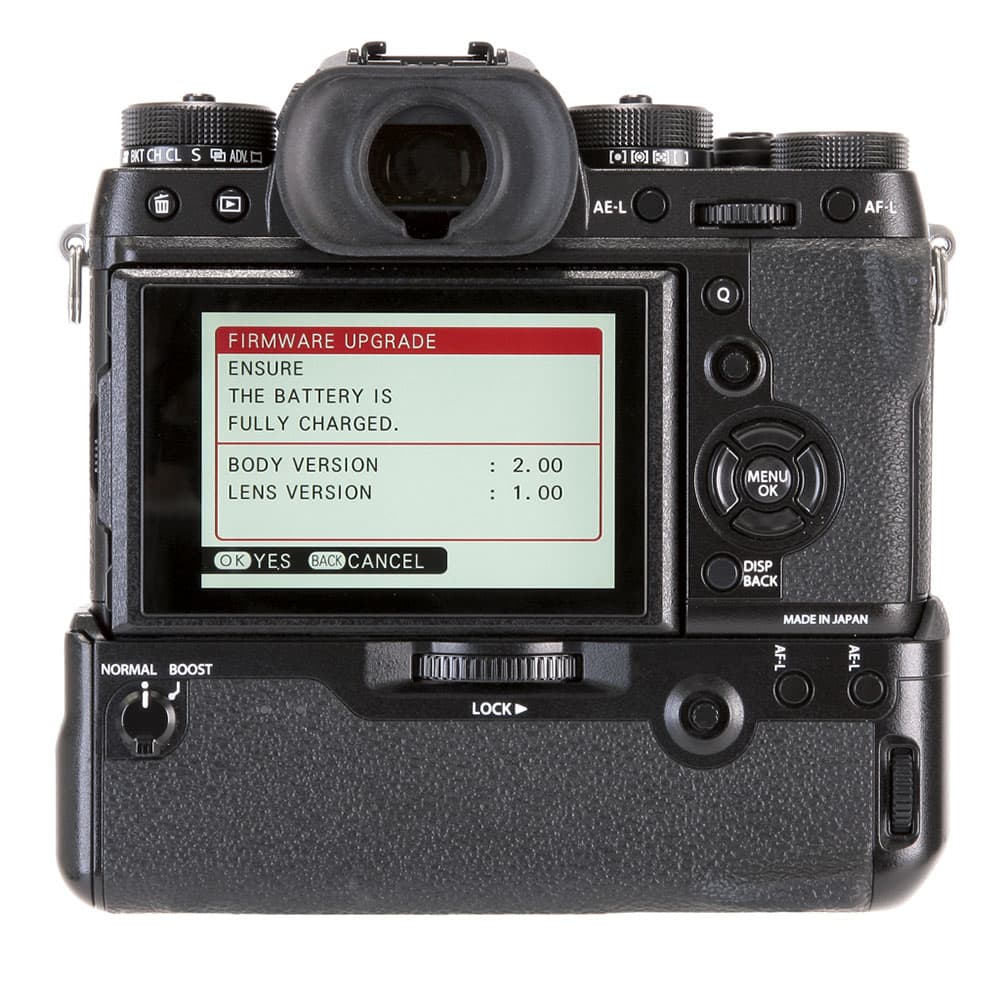 Perfect camera set-up - Firmware