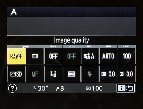 Perfect camera set-up - Image quality