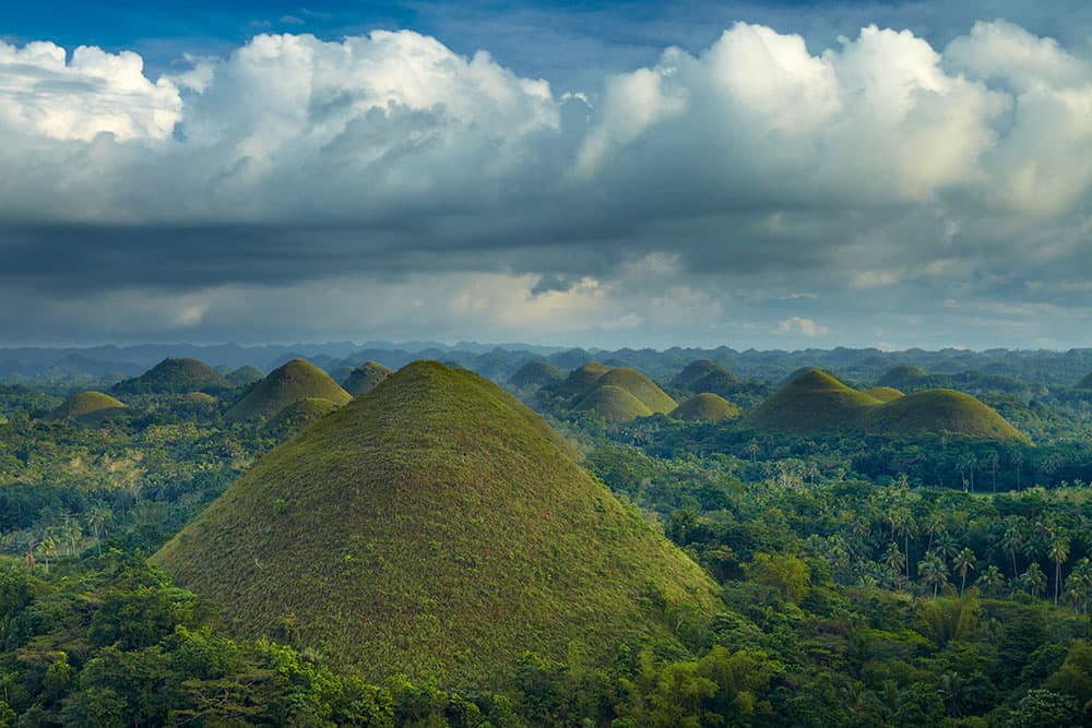 Outdoor light Chocolate Hills