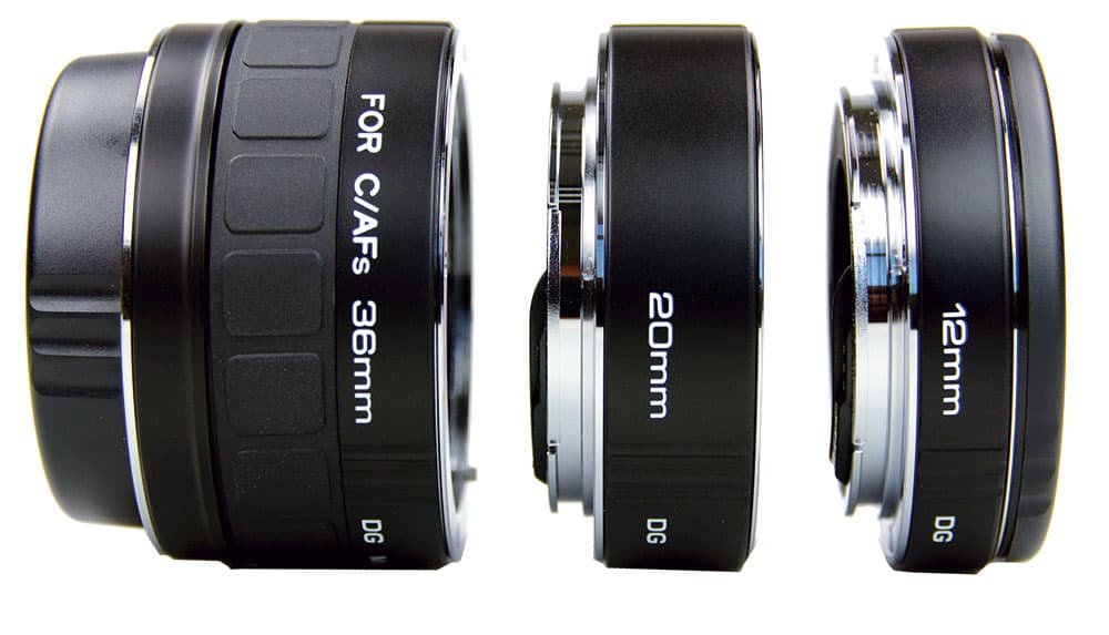 Kenko Teleplus DG AF extension tube set accessories for close-up photography 