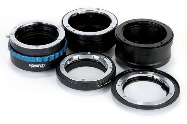 Lens mount adapters
