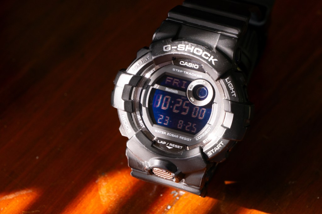 Casio G-Shock GBD-800 watch. Photo Joshua Waller
