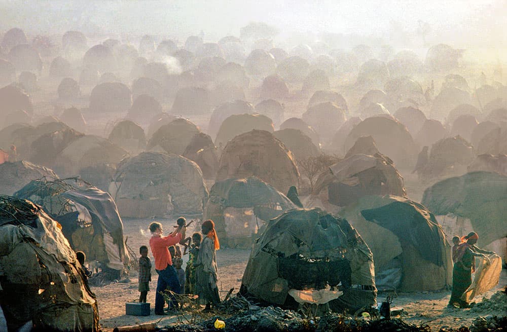 Harry Benson Somalia Refugee Camp