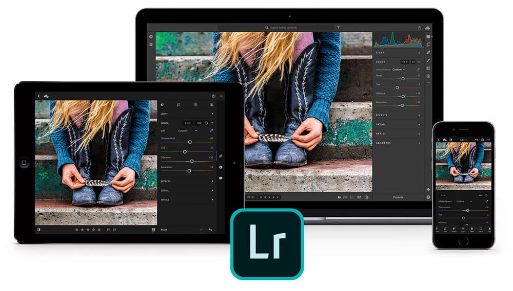 Lightroom edit on the go