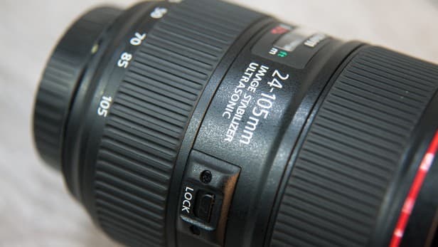 Canon EF 24-105mm f/4L IS II USM lens rings