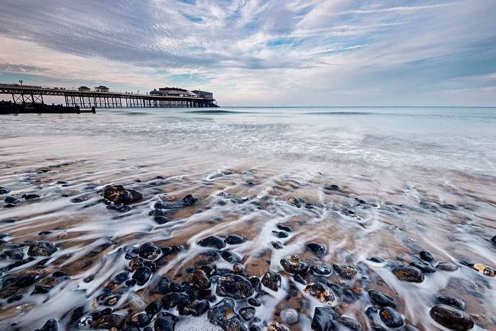 James Abbott winter Cromer Beach, Norfolk